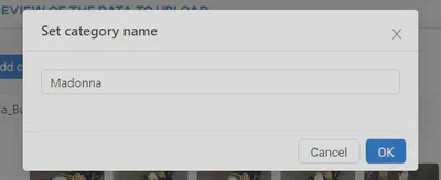 Adding a category
