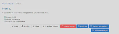 Dataset view