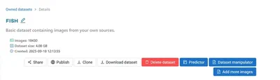 Dataset view