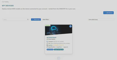 Live Testing
