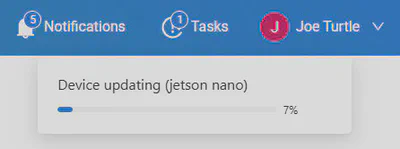 Tasks tab