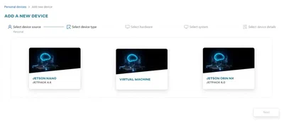 Select device source