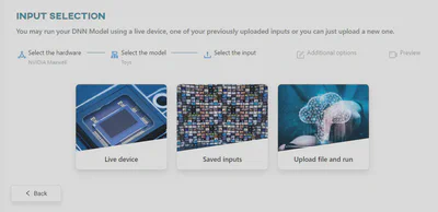 Select input