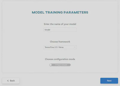 Choose configuration mode