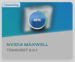 Conversion progress