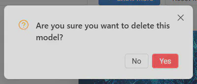 Delete model