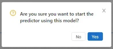 Confirm selection