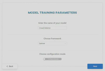 Set model parameters
