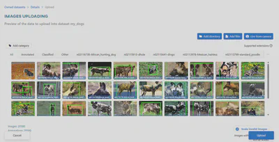 Upload directory