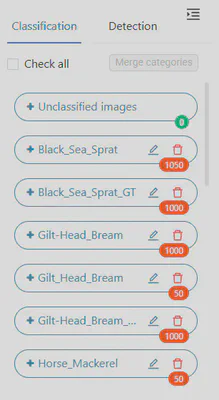 Delete category