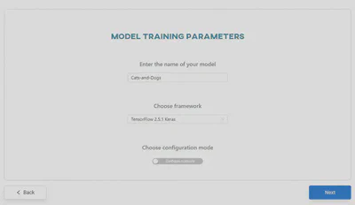 Set model parameters