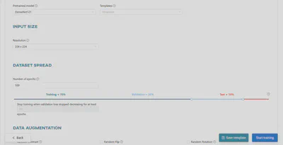 Set model parameters