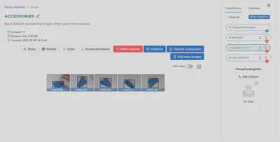 Select multiple categories/tags