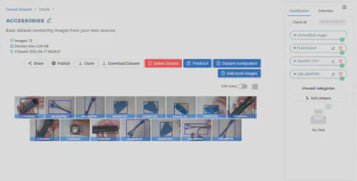 Click the ‘Dataset manipulator’
