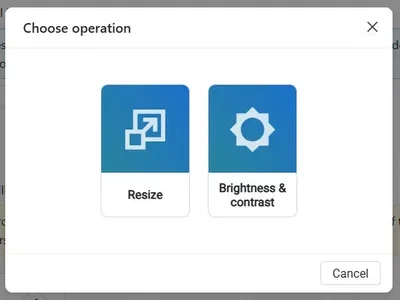 Create a new modification