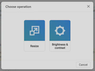 Create a new modification