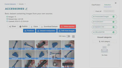 Object detection view