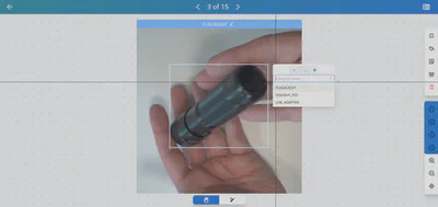 Create a square covering the object