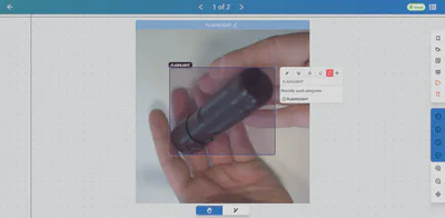 Select ‘FLASHLIGHT’