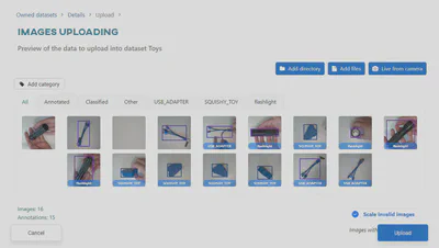 Dataset preview