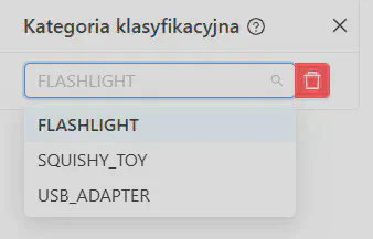 Kategorie klasyfikacyjne