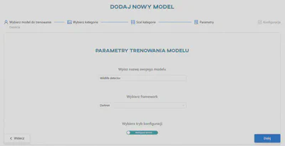 Ustaw parametry modelu