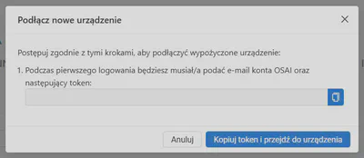 Połącz z urządzeniem