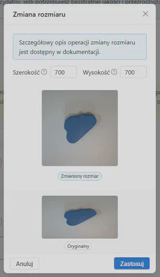 Szerokość i wysokość