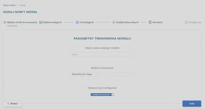 Wybierz tryb konfiguracji