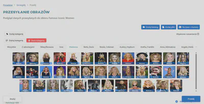 Dodawanie obrazów do kategorii