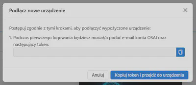 Połącz z urządzeniem
