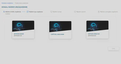 Wubierz źródło urządzenia