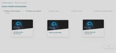 Wubierz źródło urządzenia