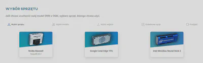 Lista urządzeń AI’VIEWER