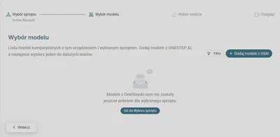 Pobieranie modelu do AI’VIEWER