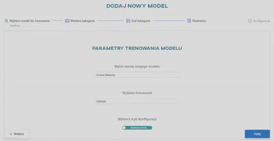Ustaw parametry modelu