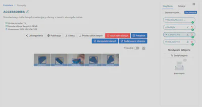 Wybierz wiele kategorii/adnotacji