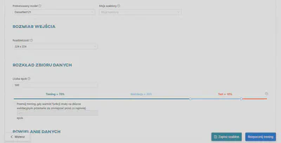 Ustawianie parametrów modelu
