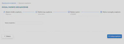 Szczegóły urządzenia